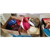 Image 2 : FOUR BOXES OF HATS DIAPER BAG FOOTSPA AND MORE