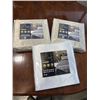 Image 1 : 3 NEW FULL SIZE LUXURY SATIN 4PC SHEET SETS, 2  TAUPE  AND ONE WHITE