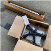 Image 2 : NEW ROLLING RETAIL HOOK DISPLAY RACK (2 BOX LOT)