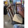 Image 2 : KELLER FURNITURE DINING TABLE, 6 CHAIRS 2 EXTENTIONS GOOD CONDITION, NO STAINS OR DEEP SCRATCHES