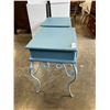 Image 2 : PAIR OF PAINTED BLUE NIGHT STANDS