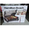 Image 2 : HAMILTON BEACH INDOOR SEARING GRILL - TESTED WORKING