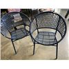 Image 1 : 2 NEW PATIO WICKER TUB CHAIRS