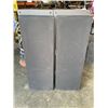 Image 1 : PAIR OF PHILIPS FLOOR SPEAKERS CONE FELL OFF ONE SUB