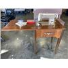 Image 1 : BROTHER SEWING MACHINE WITH TABLE