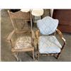 Image 1 : 2 ANTIQUE PARLOUR CHAIRS