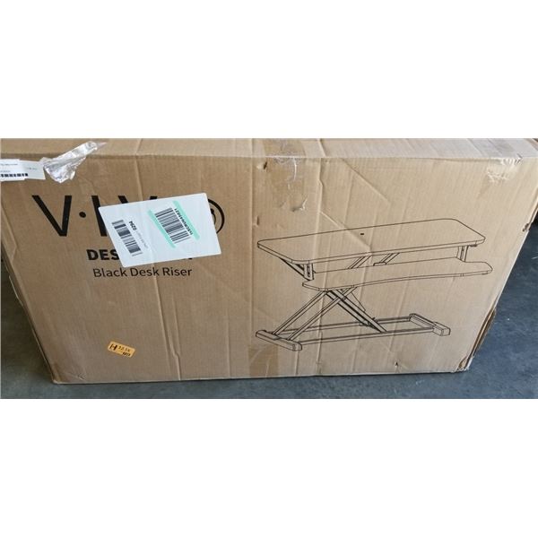 VIVO BLACK DESK RISER