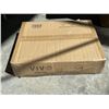 Image 1 : VIVO BLACK SWIVEL COUCH DESK, 20 INCH X 15 INCH