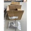 Image 2 : 3 BOXES OF NEW HEAVY DUTY WALL MOUNT COAT HOOKS, AND 2 NEW PAIRS OF INSOLES