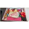 Image 2 : MY LITTLE PONY TOYS AND ACCESSORIES IN BARBIE CASE AND VINTAGE DOLL CASE