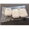 Image 2 : 3 APPLE AIRPOD SETS, ASSORTED MODELS, LOST PROPERTY
