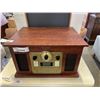Image 1 : SYLVANIA VINTAGE LOOK TABLE TOP RECORD CD PLAYER
