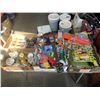 Image 1 : 4 BOXES OF TIMING LIGHT, ELECTRICAL TESTERS, KITCHEN UTENSILS AND MORE