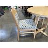 Image 2 : PINE CONVERSATION TABLE AND 2 CHAIRS