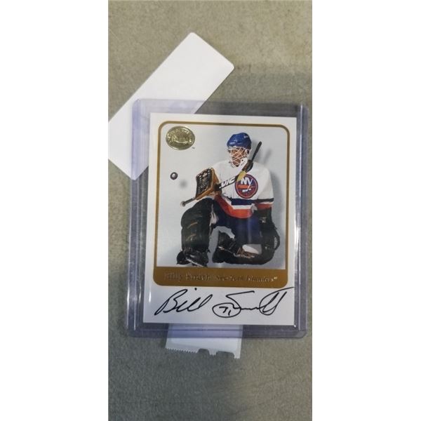 2001 FLEER BILLY SMITH AUTOGRAPHED CARD