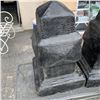 Image 2 : 2 FIBREGLASS ROCK LAWN ORNAMENTS