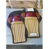 Image 1 : PAIR OF ANTIQUE BOB CAMERON SHIN PADS GREAT CONDITION