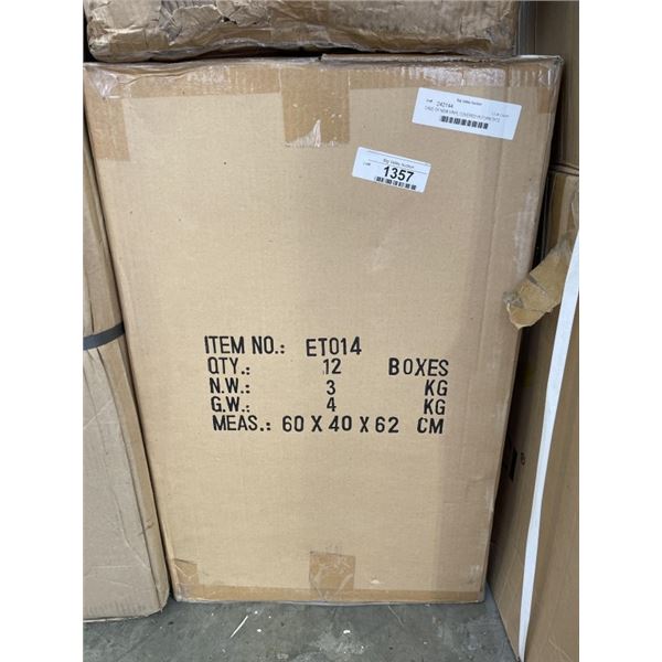 CASE OF NEW VINYL COVERED IN FOAM DICE