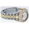 Image 4 : Rolex Ladies Quickset Two Tone White Diamond Datejust Wristwatch 26MM