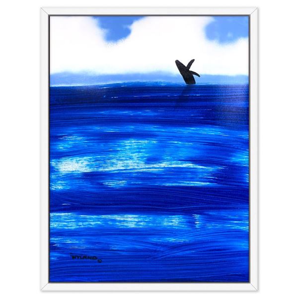 Humpback Breaching by Wyland Original