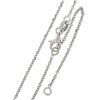 Image 7 : New 14k Gold 2.44 ctw Pear Aquamarine & Sapphire Pendant & Adjustable Cable Chai