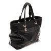 Image 2 : Chanel Black Quilted Coated Canvas Paris Biarritz Shoulder Bag