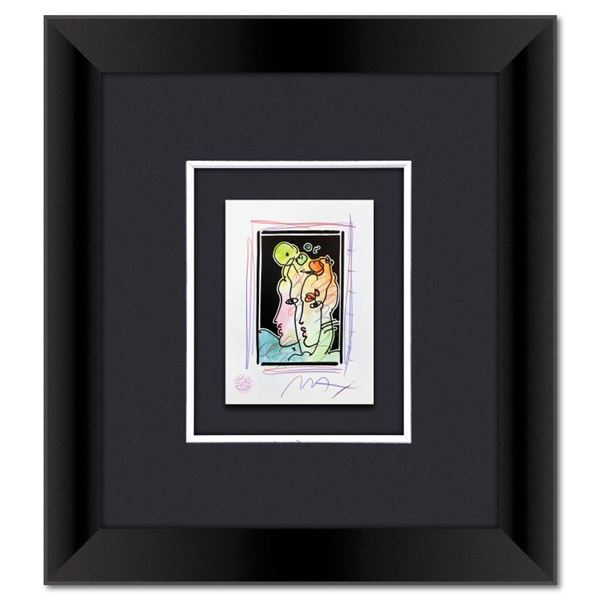 Two Profiles by Peter Max