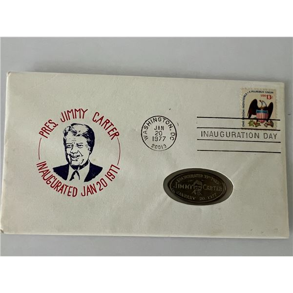 1977 Jimmy Carter Presidential Inauguration Commemorative FDC