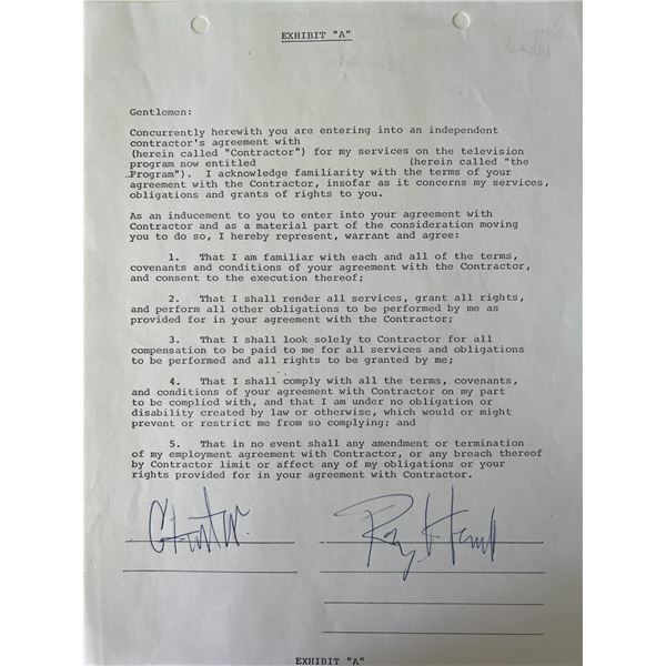 Treat Her Right Roy Head signed contract