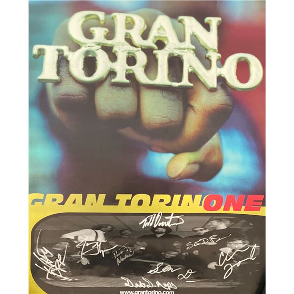 Gran Torino signed poster
