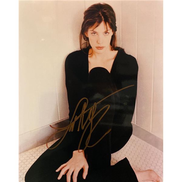 The Hulk Liv Tyler signed photo