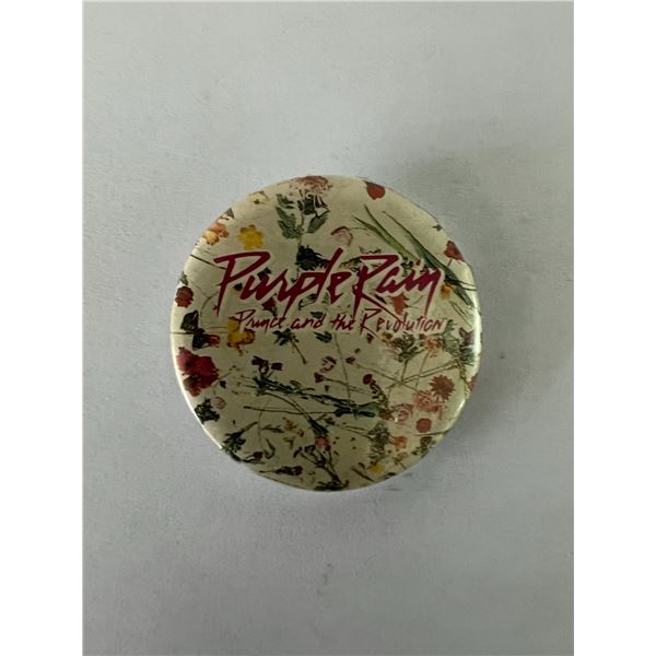 Purple Rain Prince and the Revolution Vintage Button Pin