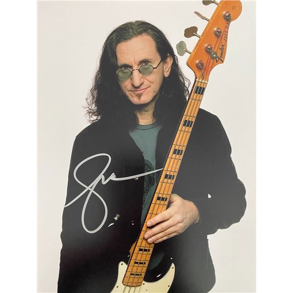Rush  Geddy Lee  signed photo