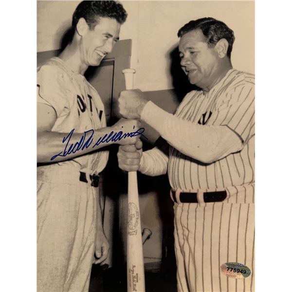 Ted Williams signed photo