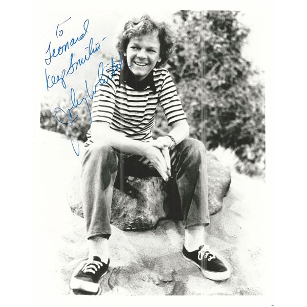 Family Affair Johnny Whitaker signed photo