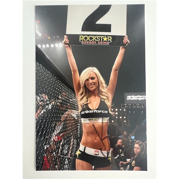 MMA Ring Girl Kelli Hutcherson signed photo
