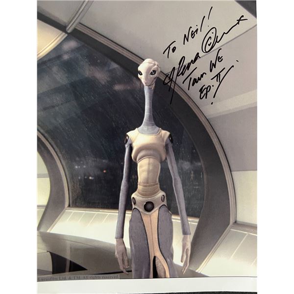 Star Wars: Episode II – Attack of the Clones Taun We Rena Owen signed movie photo