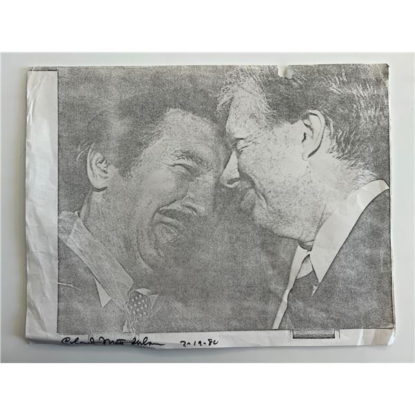 WWII pilot signed photo