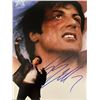 Image 1 : Rocky Sylvester Stallone signed movie photo