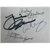 Image 1 : The Honeymooners cast signed card