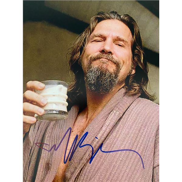 The Big Lebowski Jeff Bridges signed photo