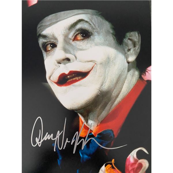 Batman Jack Nicholson The Joker signed photo