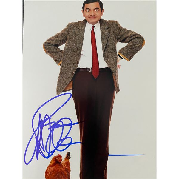 Mr Bean Rowan Atkinson signed photo