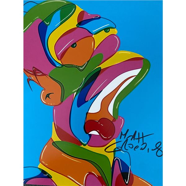 The Simpsons Matt Groening signed photo