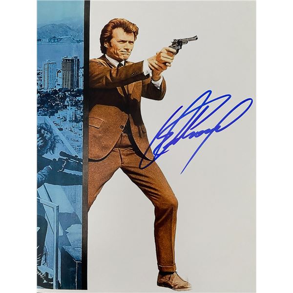 Dirty Harry Clint Eastwood signed photo