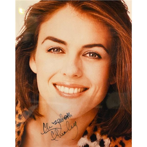 Austin Powers Elizabeth Hurley Signed Photo