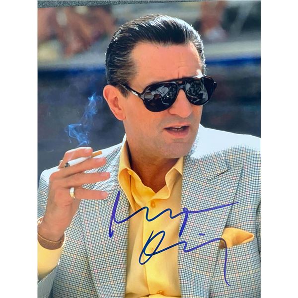 Casino Robert De Niro signed photo