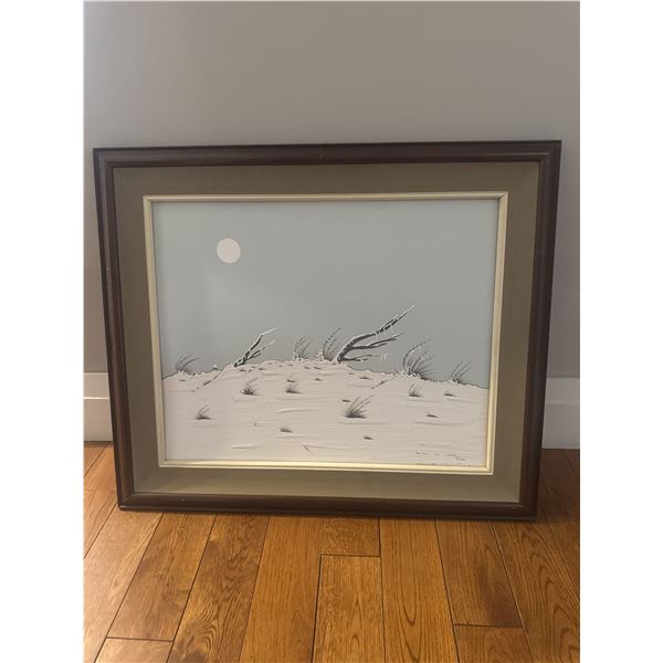 Winter in North Tulsa signed by Big Bow