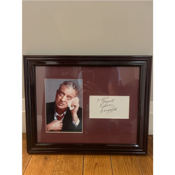 Rodney Dangerfield signed photograph , no coa