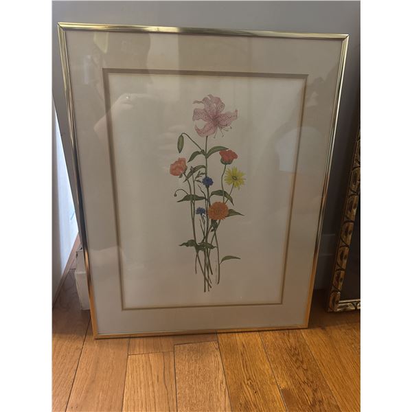 Flowers signed by Sandra Tommela